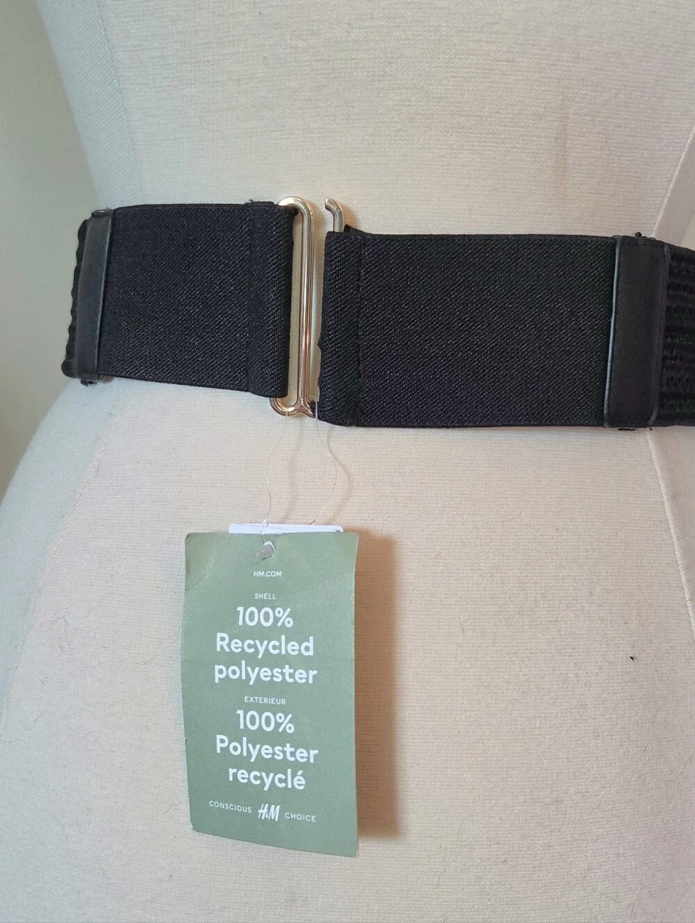 New H&M Woven Knot Belt